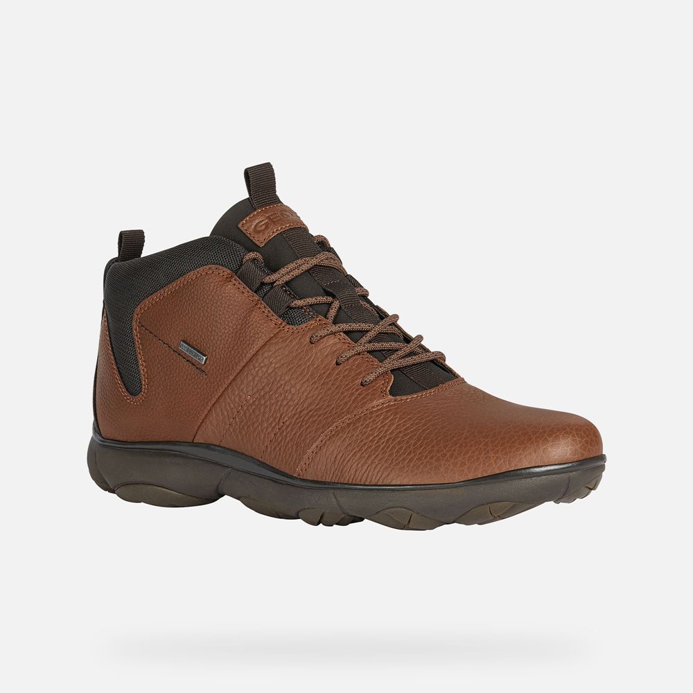 Botas Geox Homem Marrom - Nebula 4X4 Abx - NMRGK3572